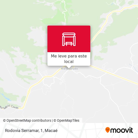 Rodovia Serramar, 1 mapa
