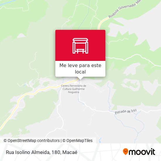 Rua Isolino Almeida, 180 mapa