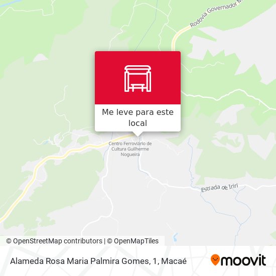 Alameda Rosa Maria Palmira Gomes, 1 mapa