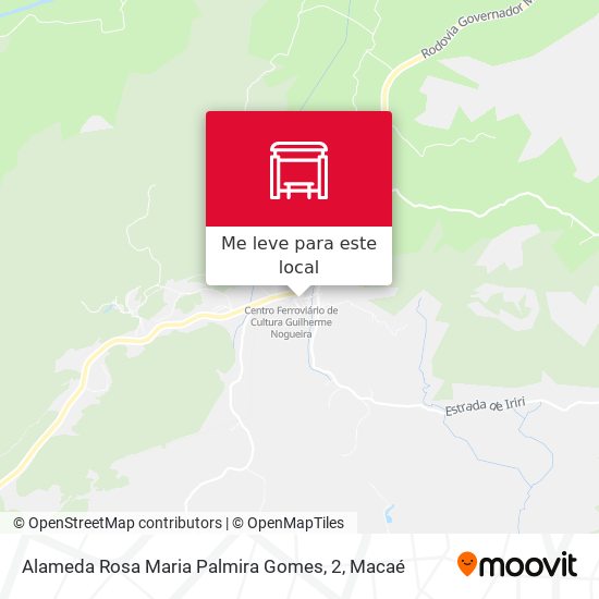 Alameda Rosa Maria Palmira Gomes, 2 mapa