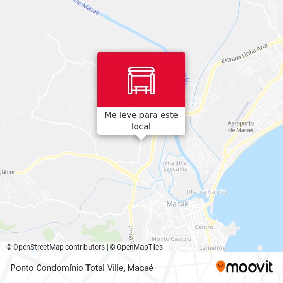 Ponto Condomínio Total Ville mapa