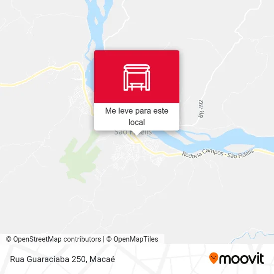 Rua Guaraciaba 250 mapa