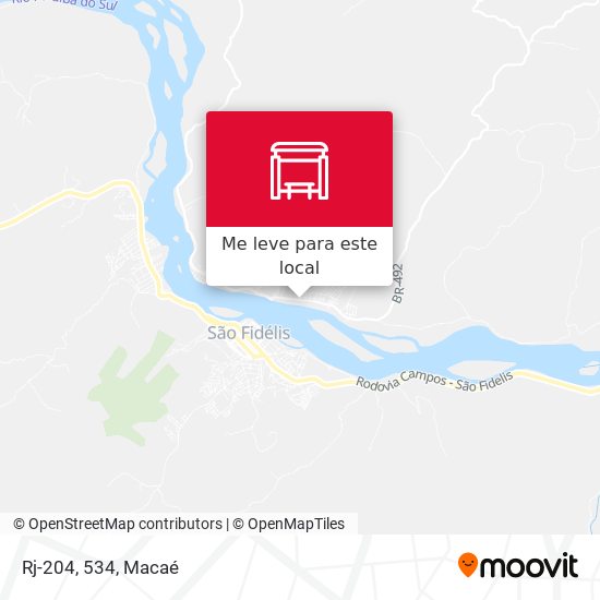 Rj-204, 534 mapa