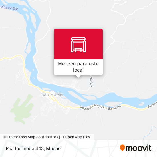 Rua Inclinada 443 mapa