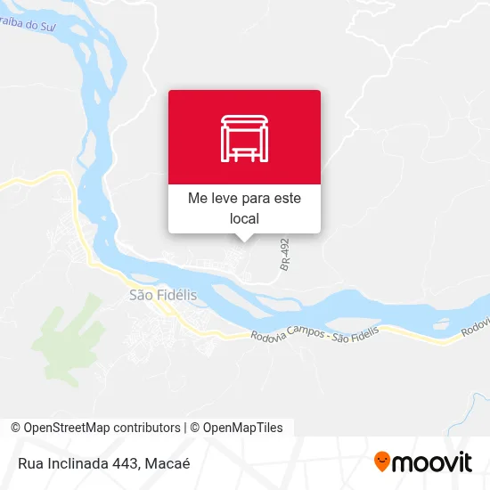 Rua Inclinada 443 mapa