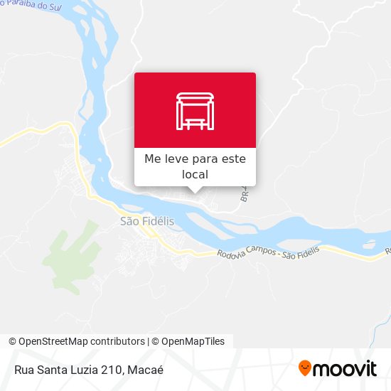 Rua Santa Luzia 210 mapa