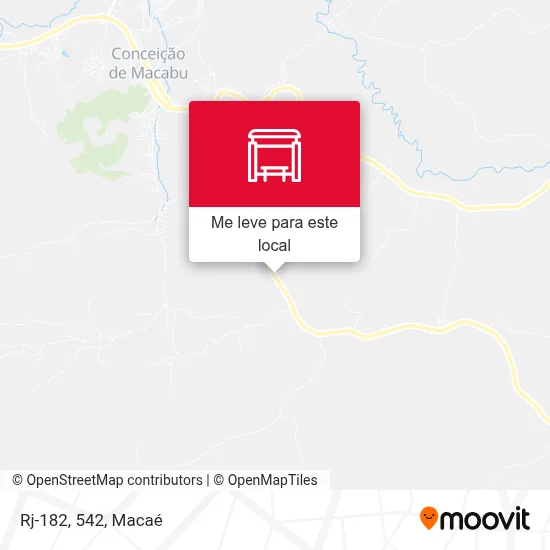 Rj-182, 542 mapa