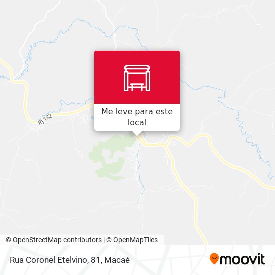 Rua Coronel Etelvino, 81 mapa