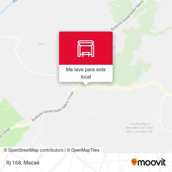 Rj 168 mapa