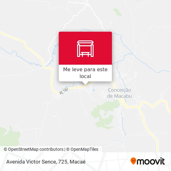 Avenida Victor Sence, 725 mapa