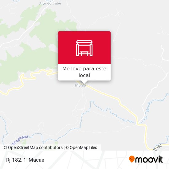 Rj-182, 1 mapa