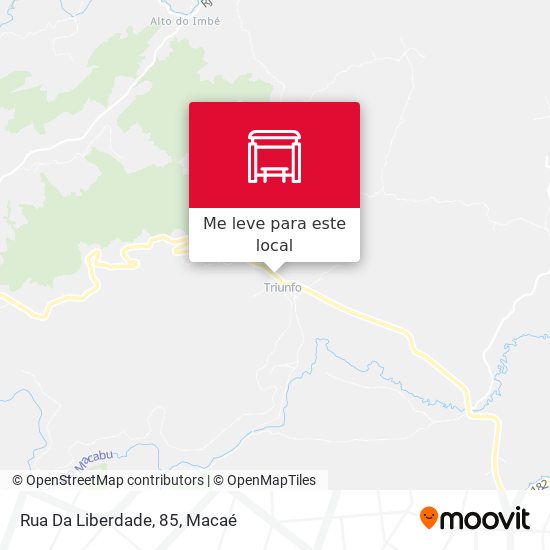 Rua Da Liberdade, 85 mapa