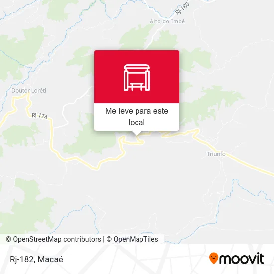 Rj-182 mapa