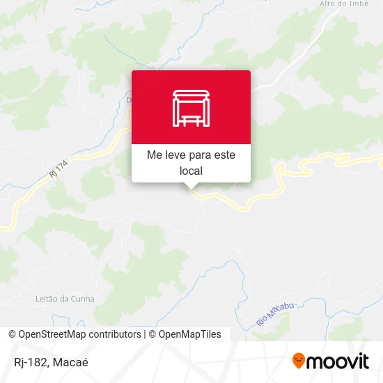 Rj-182 mapa