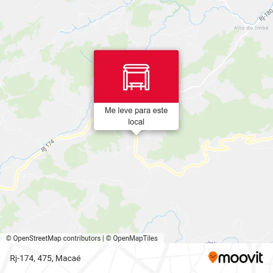 Rj-174, 475 mapa