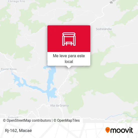 Rj-162 mapa