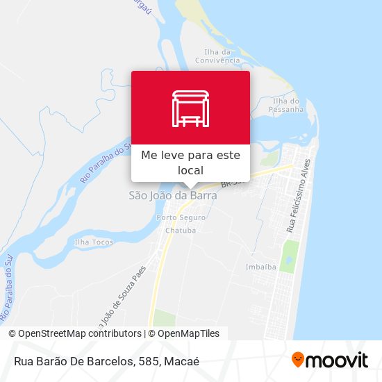 Rua Barão De Barcelos, 585 mapa