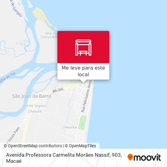 Avenida Professora Carmelita Morães Nassif, 903 mapa