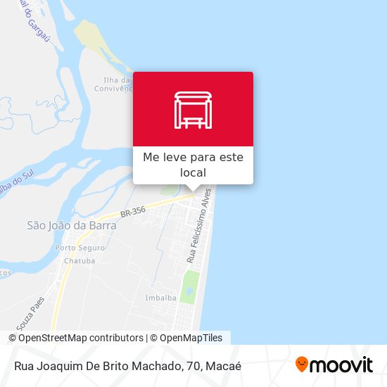 Rua Joaquim De Brito Machado, 70 mapa