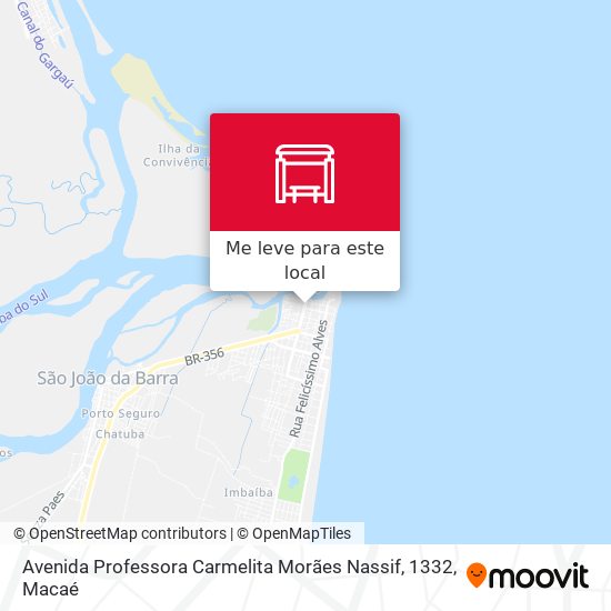 Avenida Professora Carmelita Morães Nassif, 1332 mapa