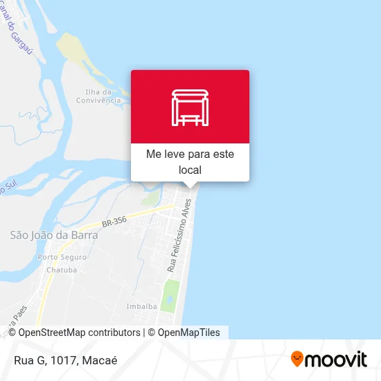 Rua G, 1017 mapa