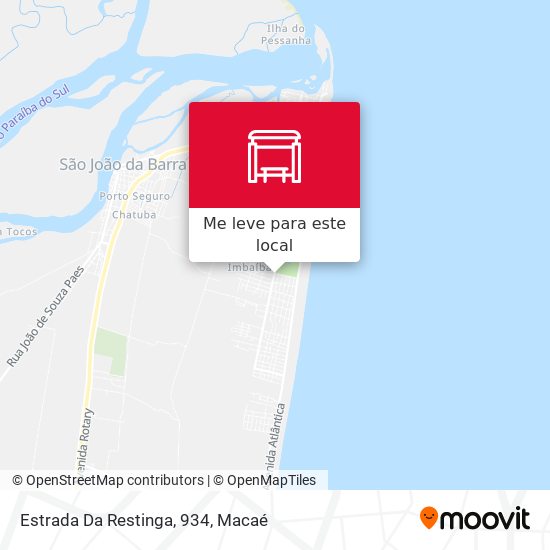 Estrada Da Restinga, 934 mapa