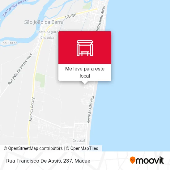 Rua Francisco De Assis, 237 mapa