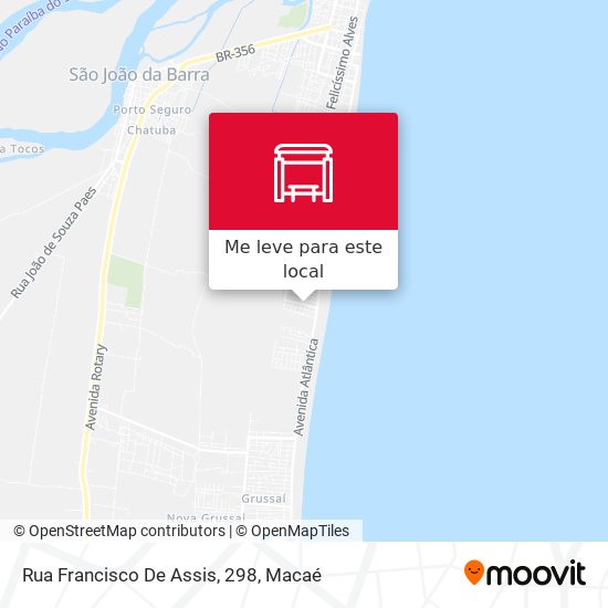 Rua Francisco De Assis, 298 mapa