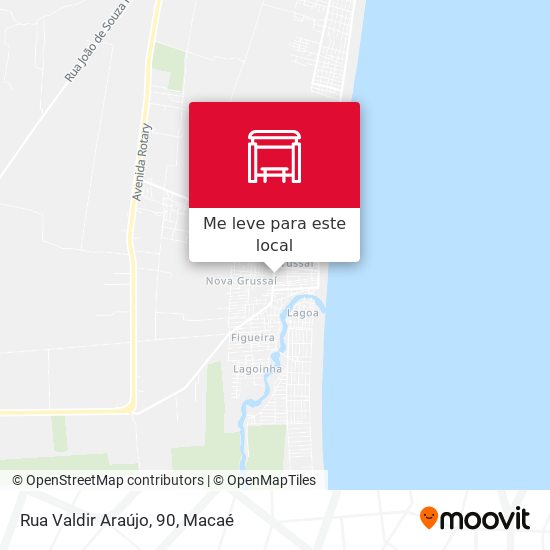 Rua Valdir Araújo, 90 mapa