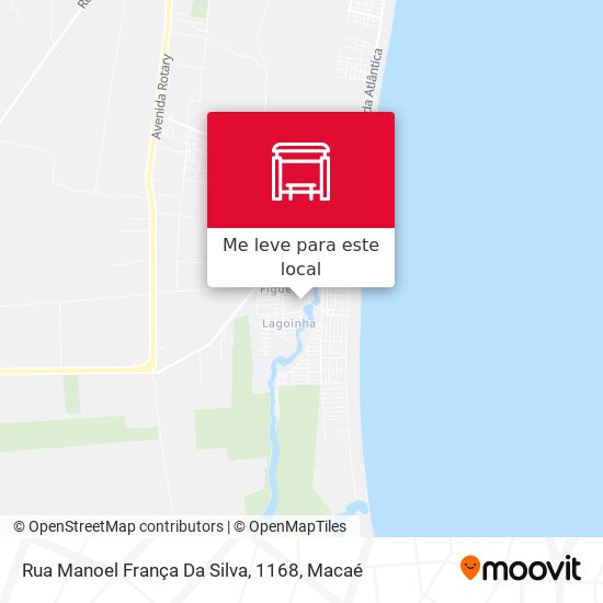 Rua Manoel França Da Silva, 1168 mapa