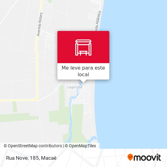 Rua Nove, 185 mapa