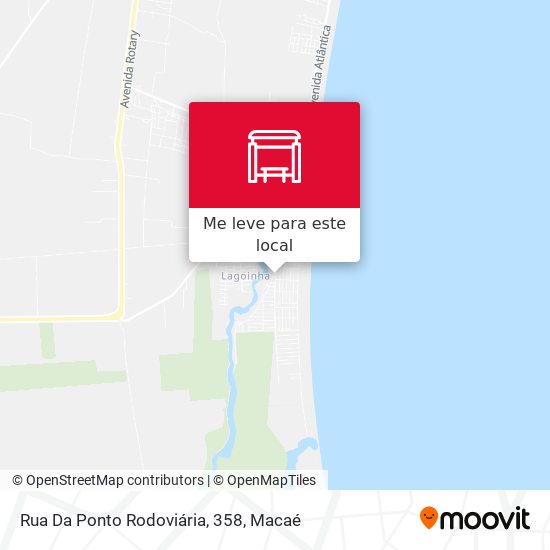 Rua Da Ponto Rodoviária, 358 mapa