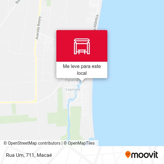 Rua Um, 711 mapa