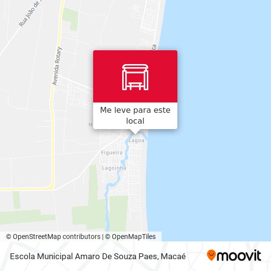 Escola Municipal Amaro De Souza Paes mapa