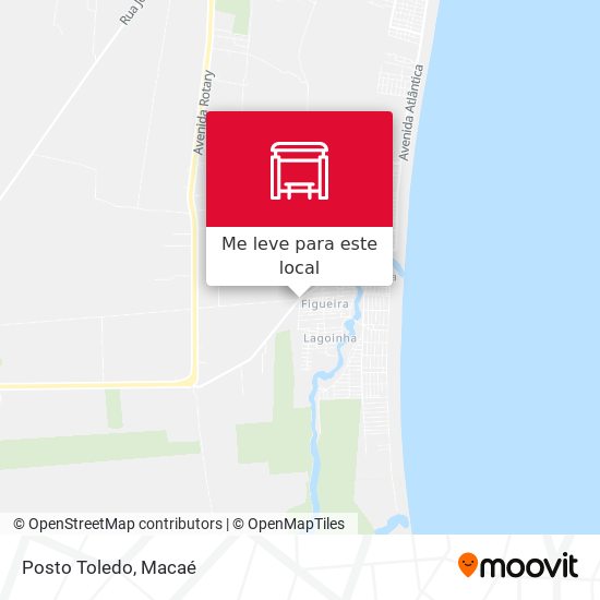 Posto Toledo mapa