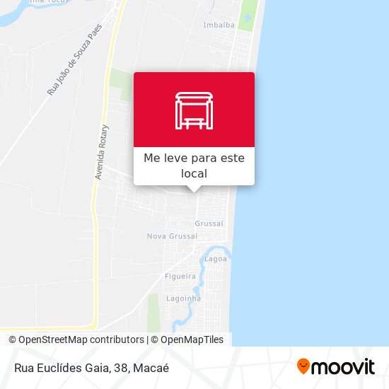 Rua Euclídes Gaia, 38 mapa