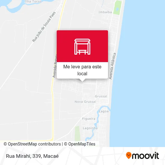 Rua Mirahi, 339 mapa