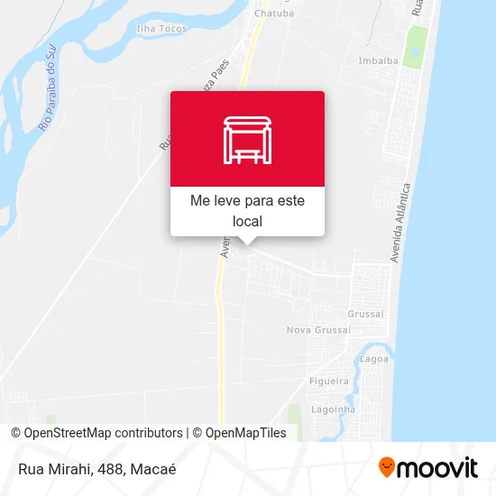 Rua Mirahi, 488 mapa