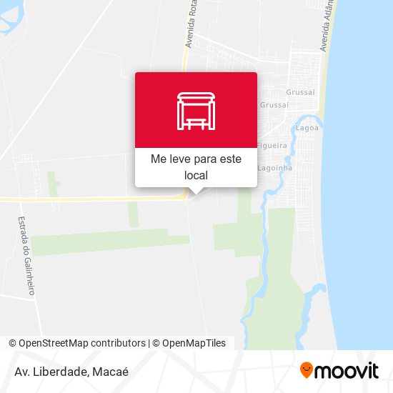 Av. Liberdade mapa
