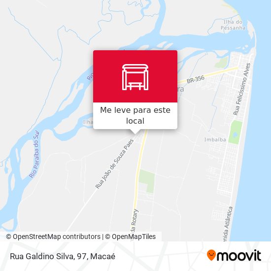 Rua Galdino Silva, 97 mapa