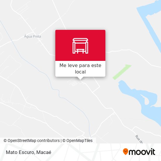 Mato Escuro mapa