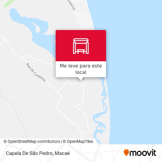 Capela De São Pedro mapa