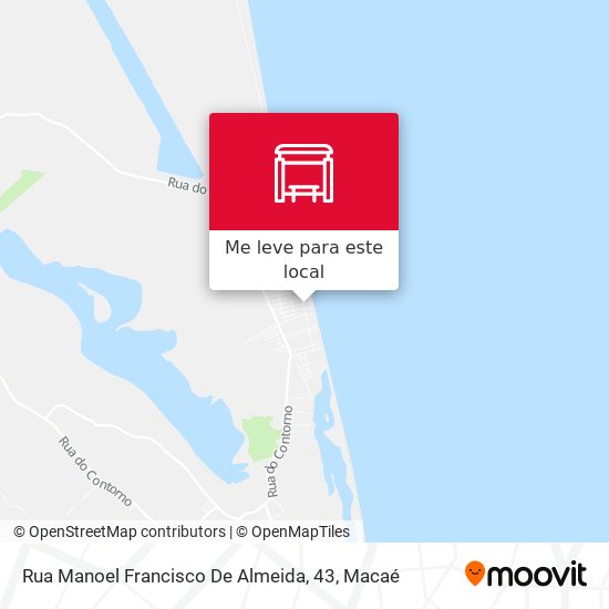 Rua Manoel Francisco De Almeida, 43 mapa