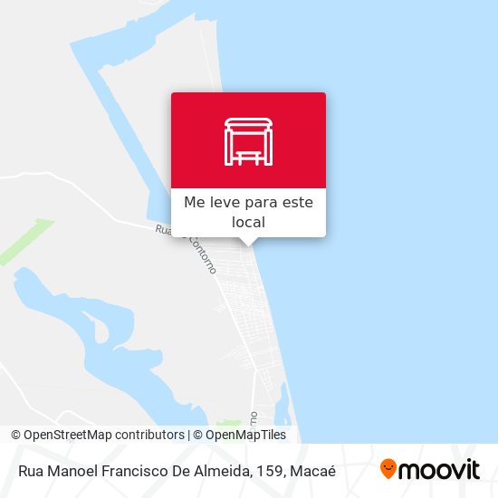Rua Manoel Francisco De Almeida, 159 mapa