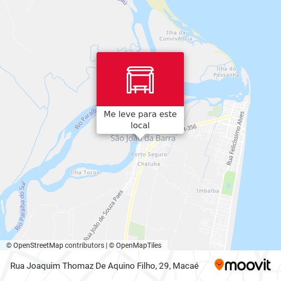 Rua Joaquim Thomaz De Aquino Filho, 29 mapa