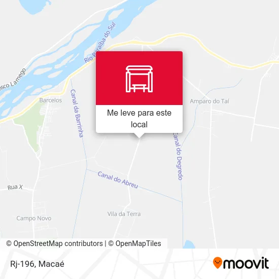 Rj-196 mapa