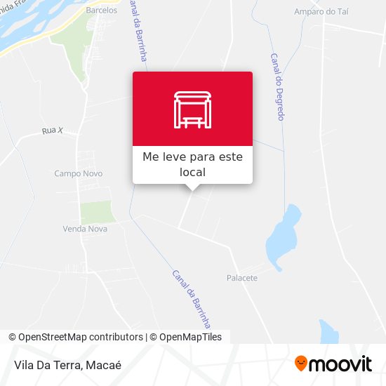 Vila Da Terra mapa