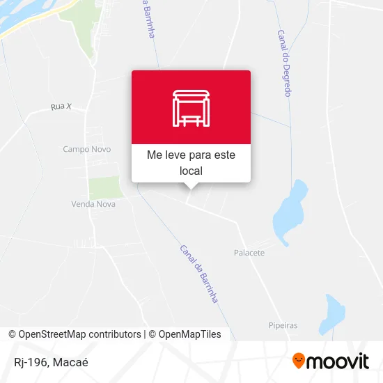 Rj-196 mapa