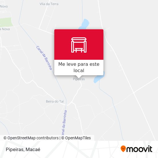 Pipeiras mapa