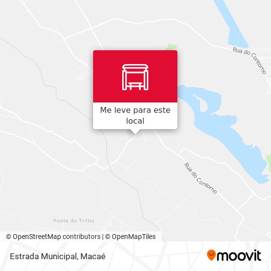Estrada Municipal mapa